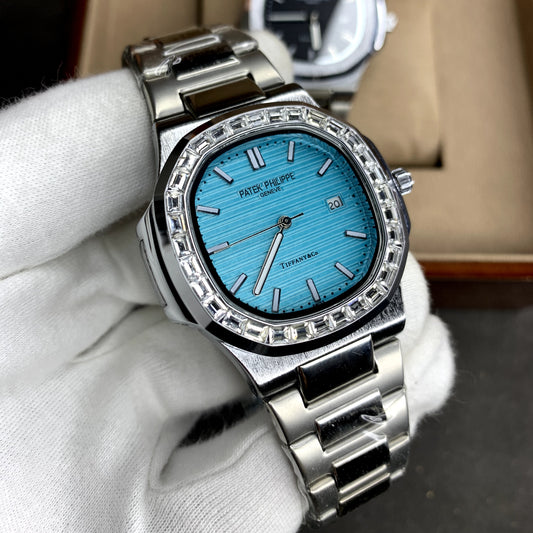 Patek Philippe Crystal Bezel Watch – Classic Meets Glamour