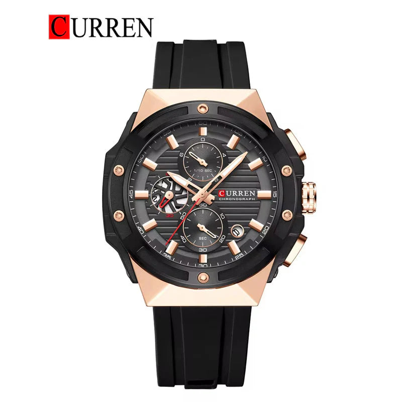 Curren 8462 original choronograph watch